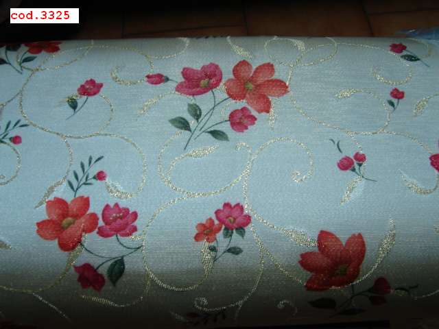 TOVAGLIA IN POLIESTERE, JACQUARD, LUREX, TRANSFER
